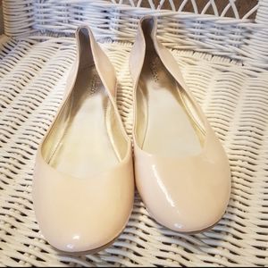 5/$25 nude patent flats